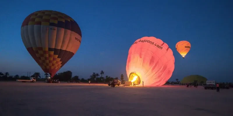Hot Air Balloon Trip in Luxor
